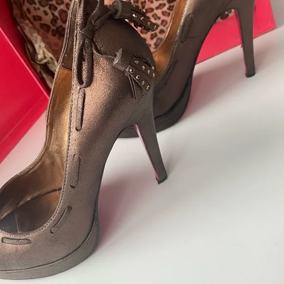 Copper heels shoes cheap